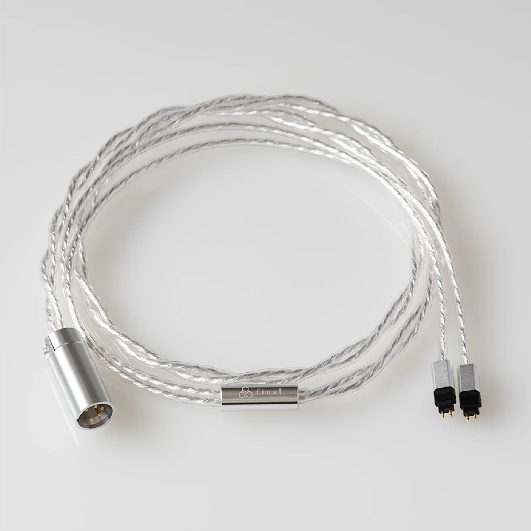 【ゼンハイザー社 HD600シリーズ用】シルバーコートケーブル - Image 4